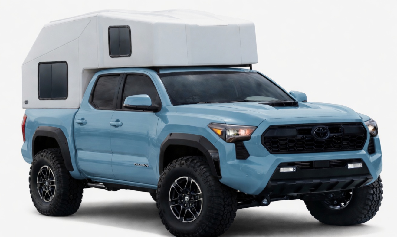 TacoHut in glacier blue