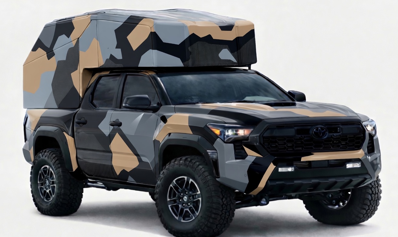 TacoHut in field camo